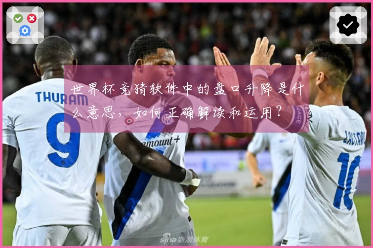 世界杯竞猜软件中的盘口升降是什么意思，如何正确解读和运用？