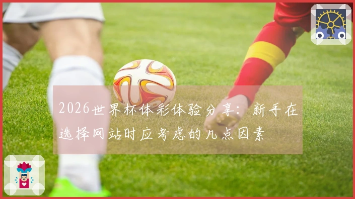 2026世界杯体彩体验分享：新手在选择网站时应考虑的几点因素